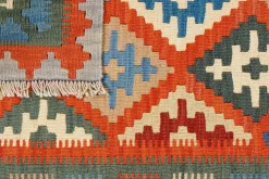 PersaTepp Teppich Kelim Gashgai grün B/H/L: ca. 82x1x122 cm