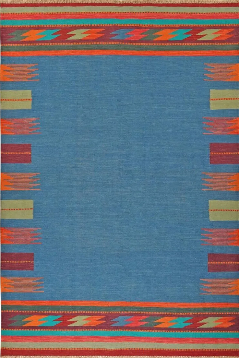 PersaTepp Teppich Kelim Gashgai bunt B/H/L: ca. 173x1x251 cm