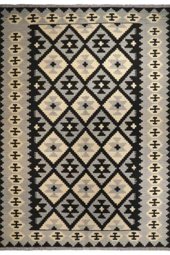 PersaTepp Teppich Kelim Gashgai grau B/H/L: ca. 173x1x240 cm
