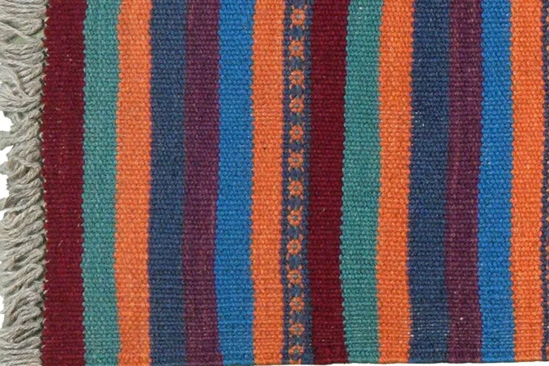 PersaTepp Teppich Kelim Gashgai bunt B/H/L: ca. 60x1x197 cm