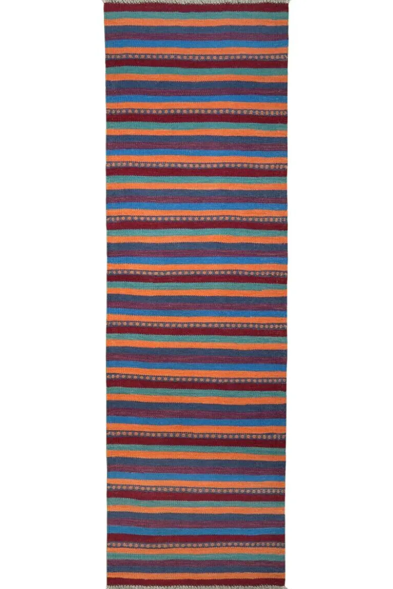 PersaTepp Teppich Kelim Gashgai bunt B/H/L: ca. 60x1x197 cm