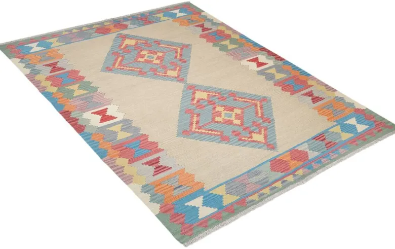PersaTepp Teppich Kelim Gashgai bunt B/H/L: ca. 175x1x243 cm