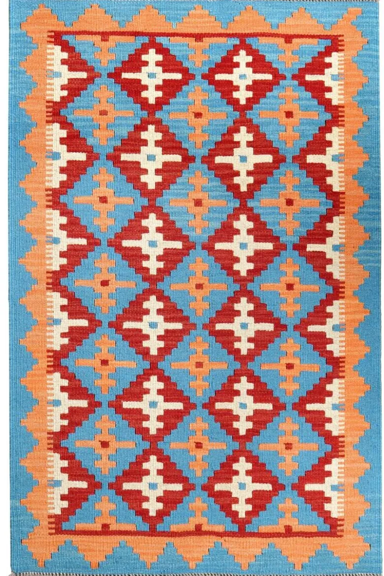 PersaTepp Teppich Kelim Gashgai rot B/H/L: ca. 82x1x129 cm