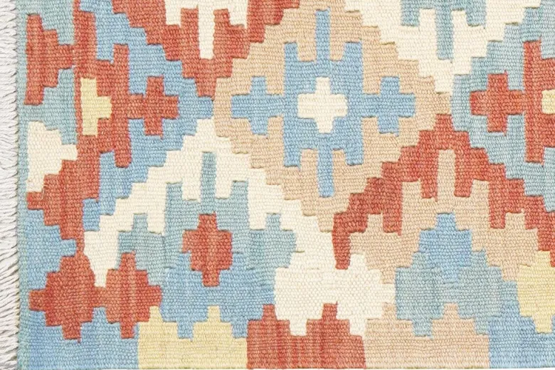 PersaTepp Teppich Kelim Gashgai bunt B/H/L: ca. 58x1x186 cm