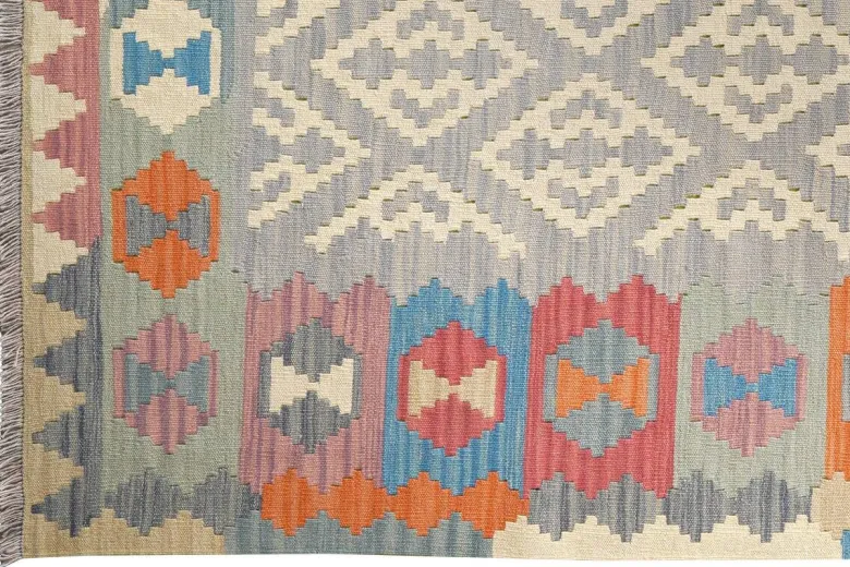 PersaTepp Teppich Kelim Gashgai bunt B/H/L: ca. 168x1x238 cm