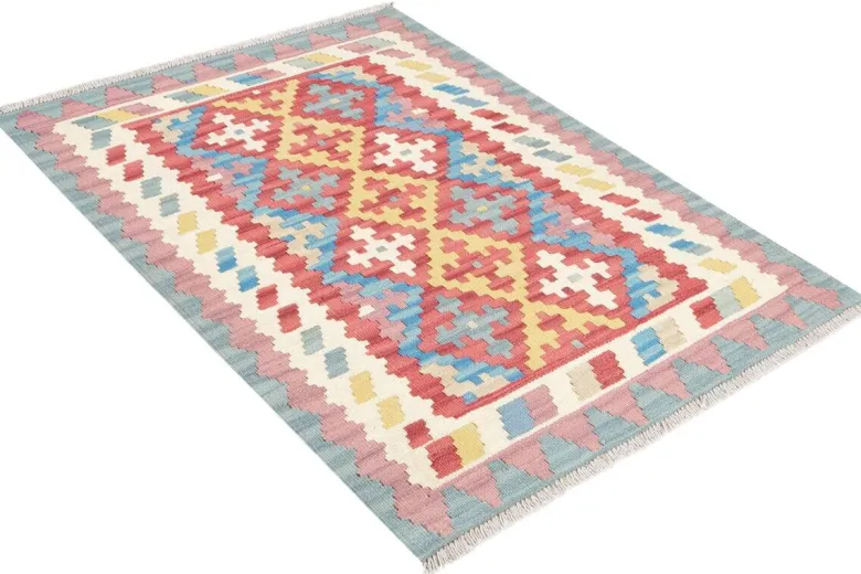 PersaTepp Teppich Kelim Gashgai beige B/H/L: ca. 85x1x119 cm