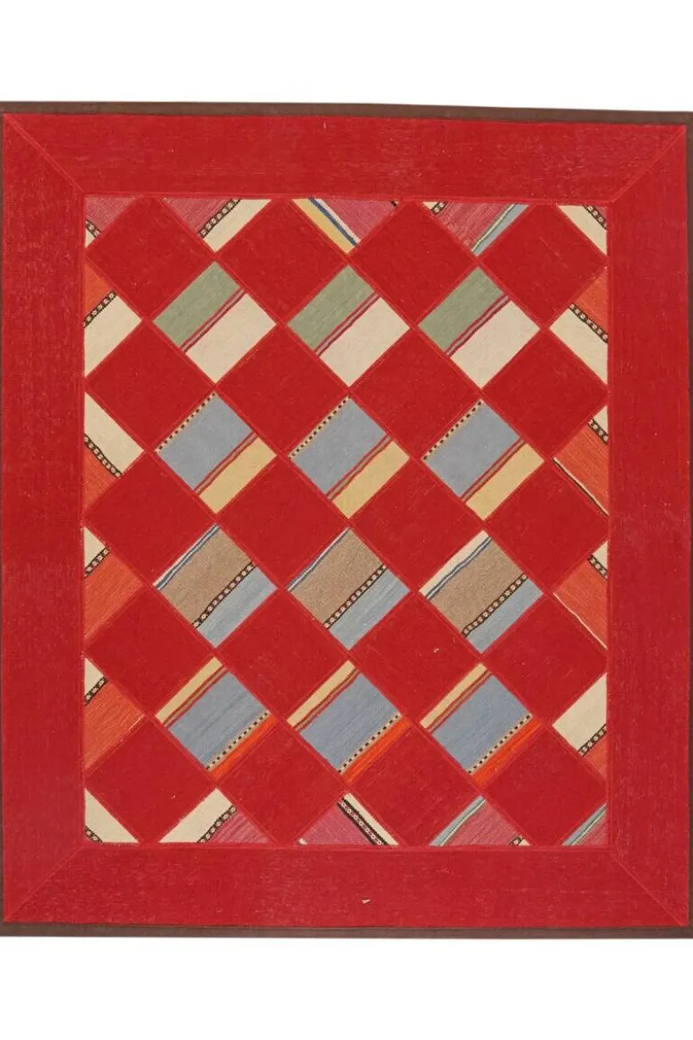 PersaTepp Teppich Kelim Tekkehdouz bunt B/H/L: ca. 154x1x178 cm
