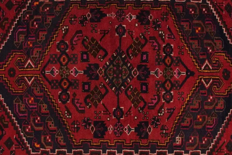 PersaTepp Teppich Khamseh rot B/H/L: ca. 139x1x239 cm