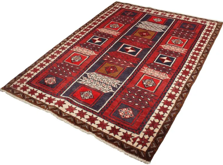 PersaTepp Teppich Lori bunt B/H/L: ca. 146x1x195 cm