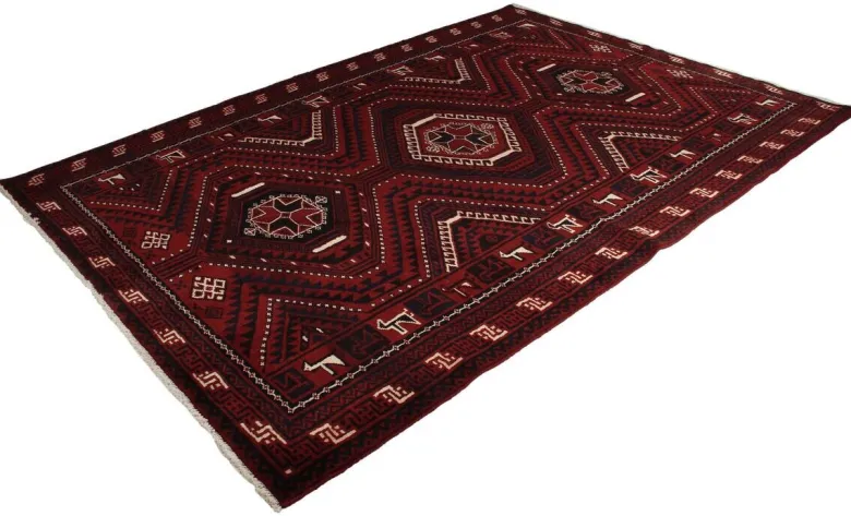 PersaTepp Teppich Lori rot B/H/L: ca. 213x1x303 cm
