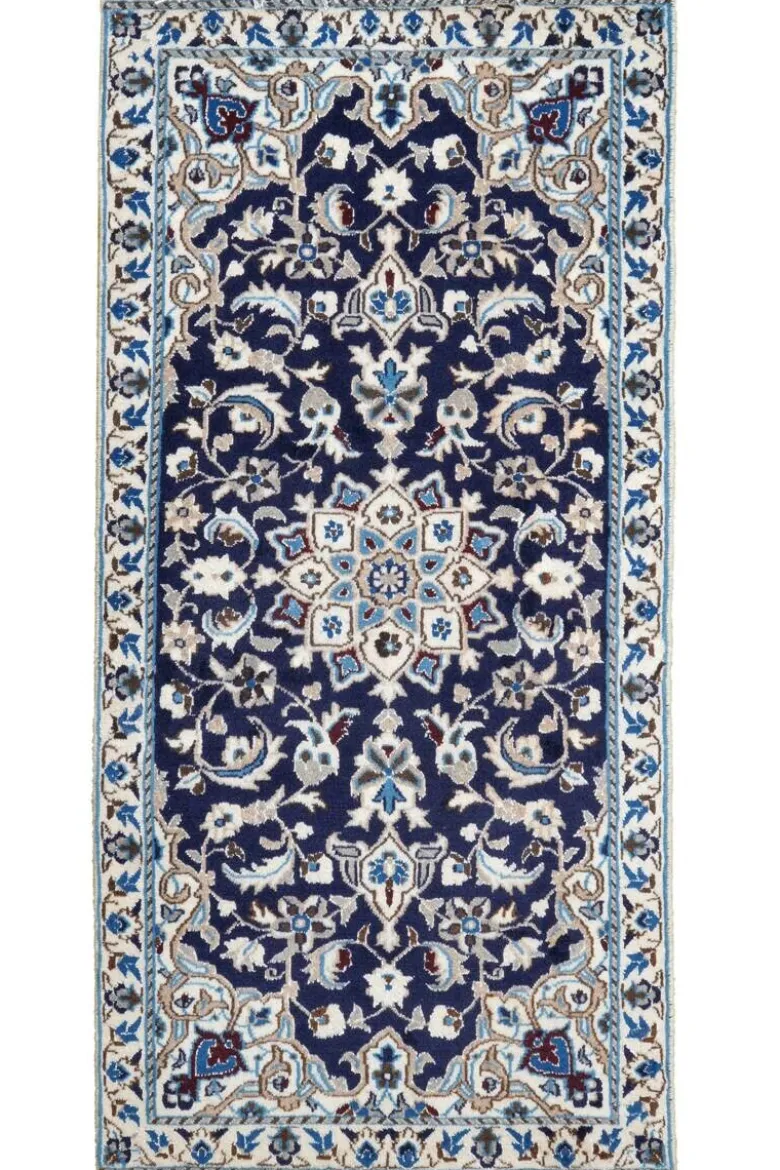 PersaTepp Teppich Nain 12La blau B/H/L: ca. 67x1x136 cm