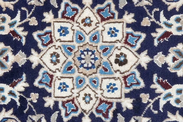 PersaTepp Teppich Nain 12La blau B/H/L: ca. 67x1x136 cm