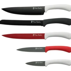 PIERRE CARDIN Messerset bunt Edelstahl 5 tlg.