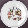 Pizzateller weiß Steingut H/D: ca. 2x30 cm