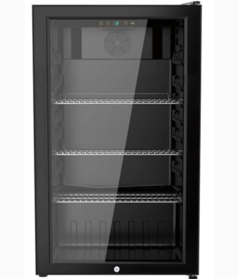 PKM Stand-Kühlschrank GKS83B schwarz B/H/T: ca. 44,5x83x47 cm