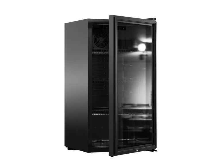 PKM Stand-Kühlschrank GKS83B schwarz B/H/T: ca. 44,5x83x47 cm