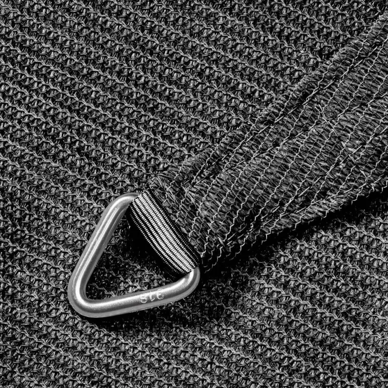 PLATINUM Sonnensegel Coolfit grau Polyethylen B/H/L: ca. 500x1x500 cm