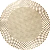 Platzset gold PVC D: ca. 38 cm