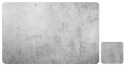Platzset grau Polypropylen B/L: ca. 44x28 cm