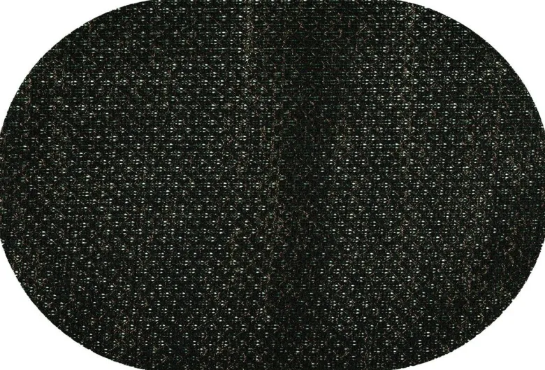 Platzset schwarz Polyester B/L: ca. 45x30 cm
