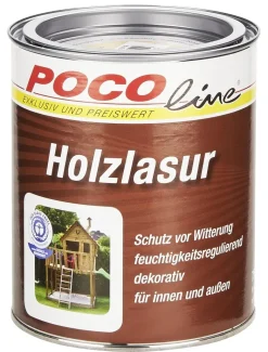 POCOline Acryl Holzlasur farblos ca. 0,75 l