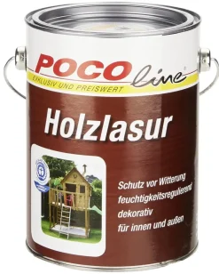 POCOline Acryl Holzlasur farblos ca. 2,5 l