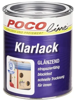 POCOline Acryl Klarlack farblos glänzend ca. 0,75 l