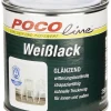 POCOline Acryl Weißlack weiß glänzend ca. 0,25 l