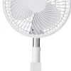 POCOline Akku-Teleskopventilator weiß Kunststoff B/H/L: ca. 21x79x21 cm