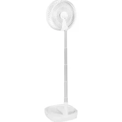 POCOline Akku-Teleskopventilator weiß Kunststoff B/H/L: ca. 21x79x21 cm