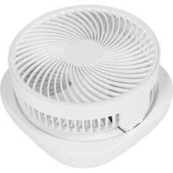 POCOline Akku-Teleskopventilator weiß Kunststoff B/H/L: ca. 21x79x21 cm