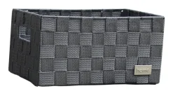 POCOline Aufbewahrungskorb grau Nylon B/H/L: ca. 16x21x31 cm