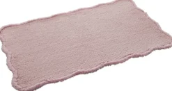 POCOline Badematte Rabbit rosa Polyester B/L: ca. 50x80 cm