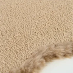 POCOline Badematte Rabbit taupe Polyester B/L: ca. 50x80 cm