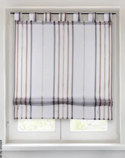 POCOline Bändchenrollo Nicole rosé B/L: ca. 80x135 cm