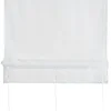 POCOline Bändchenrollo Nouveau weiß B/L: ca. 80x140 cm