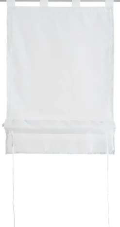 POCOline Bändchenrollo Nouveau weiß B/L: ca. 60x140 cm