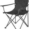 POCOline Campingstuhl anthrazit Metall B/H/L: ca. 51x81x51 cm