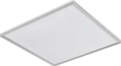 POCOline Deckenpanel Plano weiß silber Kunststoff Aluminium B/H/L: ca. 30x7x30 cm