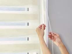 POCOline Doppelrollo mit Blende Easy-Fix natur B/L: ca. 90x160 cm
