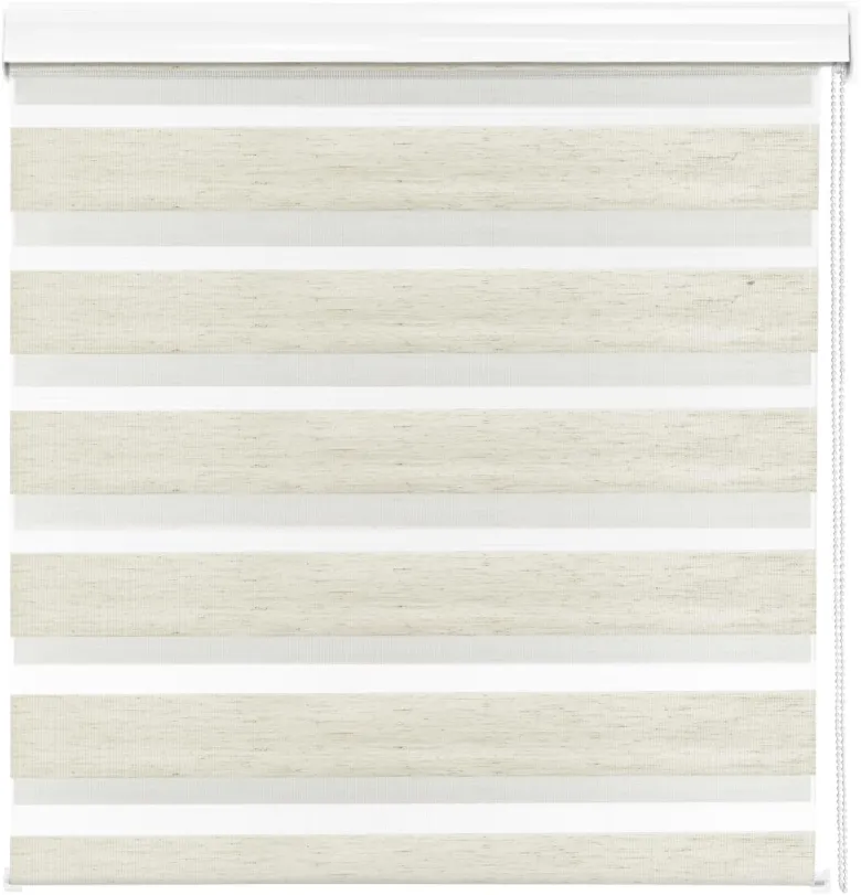 POCOline Doppelrollo mit Blende Easy-Fix natur B/L: ca. 90x160 cm