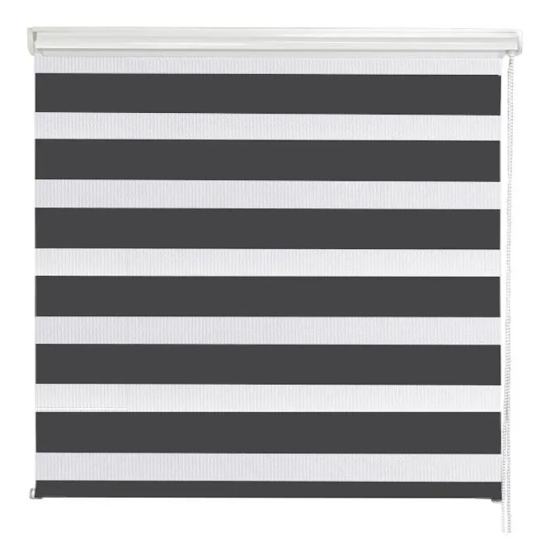 POCOline Doppelrollo mit Blende Easy-Fix anthrazit B/L: ca. 90x160 cm