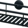 POCOline Duschenablage Milano schwarz Edelstahl B/T/L: ca. 13,5x9,6x28 cm