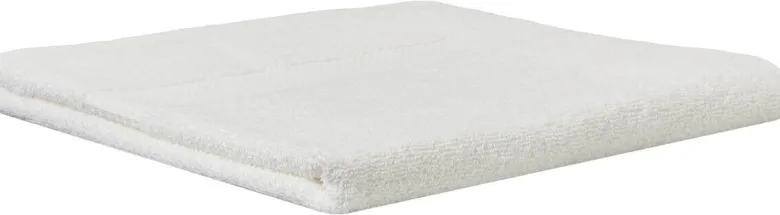 POCOline Duschtuch Lia weiß Baumwolle B/L: ca. 65x130 cm