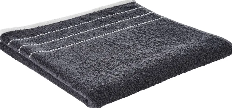 POCOline Duschtuch NEO anthrazit Baumwolle B/L: ca. 80x150 cm