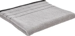 POCOline Duschtuch NEO silber Baumwolle B/L: ca. 80x150 cm