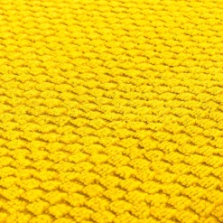 POCOline Duschtuch Popcorn gelb Baumwolle B/L: ca. 70x140 cm