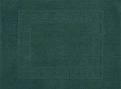 POCOline Duschvorleger Mäander grün Baumwolle B/L: ca. 50x70 cm