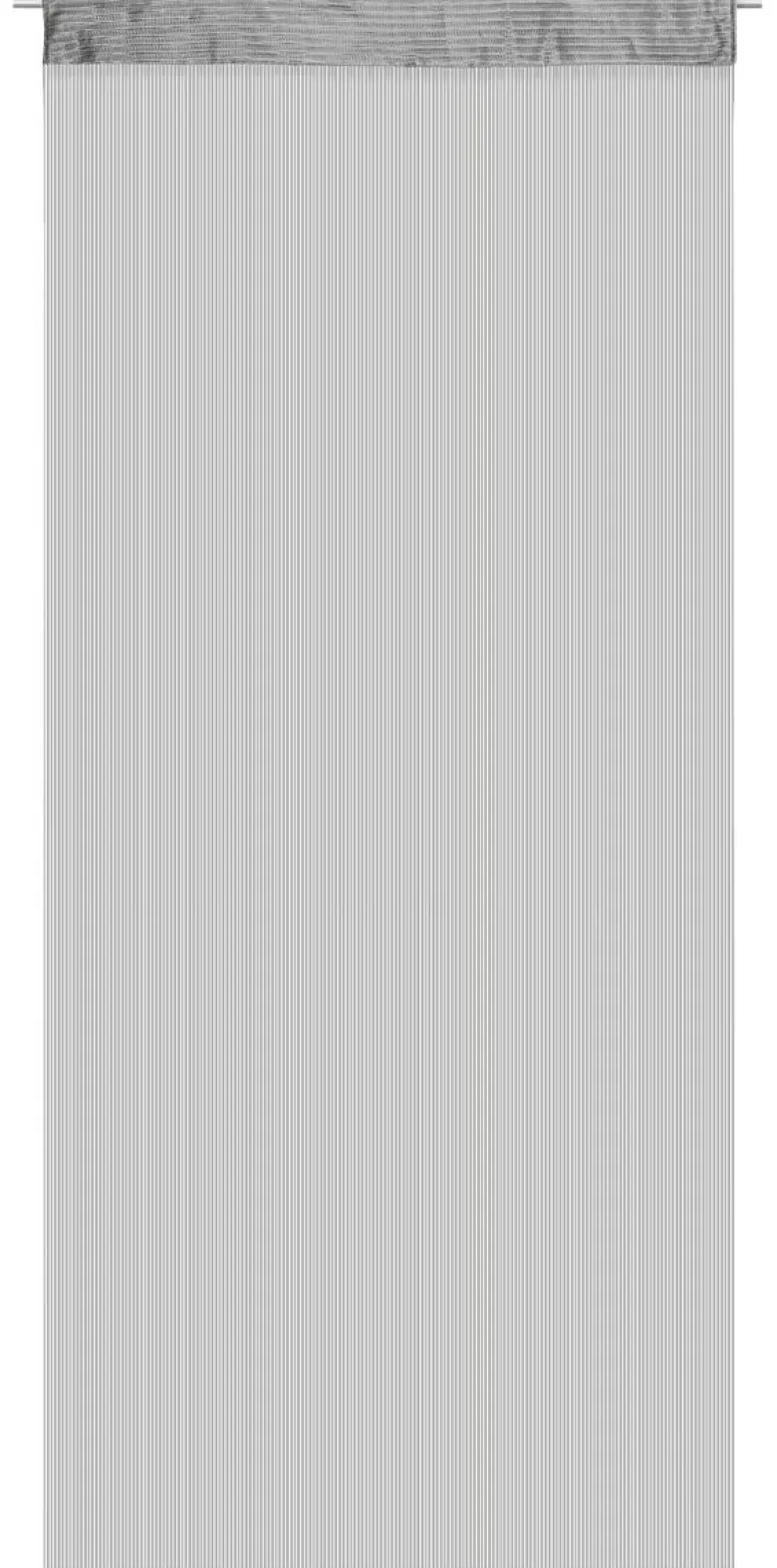 POCOline Fadenvorhang String silber B/L: ca. 90x245 cm