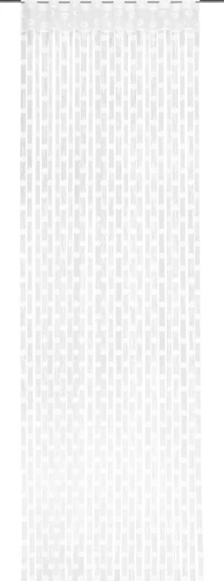 POCOline Fadenvorhang Tim weiß B/L: ca. 90x245 cm